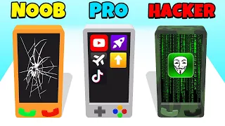 NOOB vs PRO vs HACKER - Mobile Run