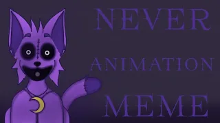 Never animation meme // Poppy Playtime chapter 3 // ⚠️Creepy warning?⚠️ // Flipaclip