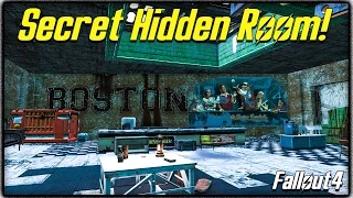 Fallout 4 - Secret Hidden Room on Top of Diamond City! (How to Find It)