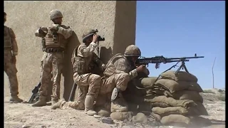 On the frontline with British troops in Afghanistan  Guardian Investigations