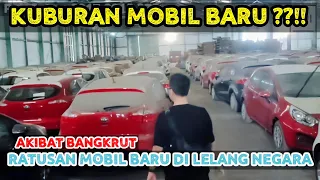 AKIBAT BANGKRUT !! Ratusan Mobil Ex Importir Di Lelang Negara