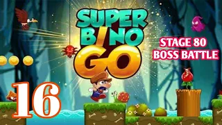 Super Bino Go : Permainan Lari : Gameplay Stage 80 - Part 16