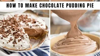 How to make No-Bake Chocolate Pudding Pie