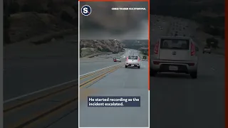 Driver Witnesses Dramatic Road Rage Incident