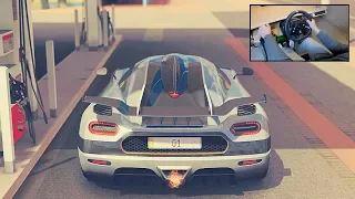 Koenigsegg  One:1 - Forza Horizon 3 (Steering Wheel + Shifter) Gameplay