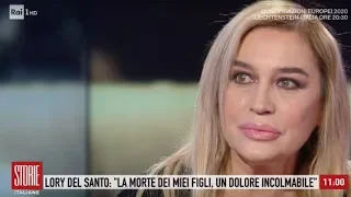 Lory Del Santo: "La morte dei miei figli, un dolore incolmabile" - Storie italiane 15/10/2019