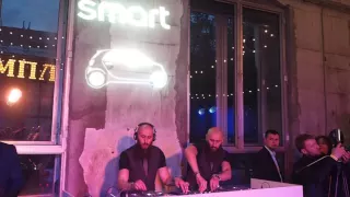 DJ Project S-Brother-S, презентация нового Smart, Москва, 28 апреля 2016 г.