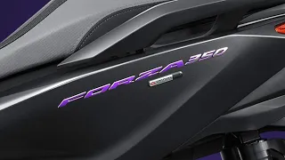 All New 2024 Honda Forza Special Edition, Reveal Dark Gravity Color