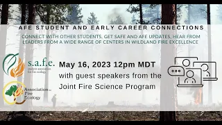 AFE Student and Early Career Connections, JFSP