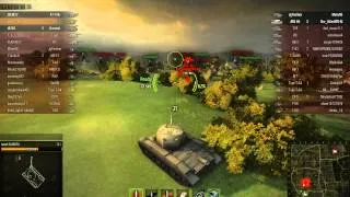 World Of Tanks:T21 тащит бой