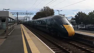 GWR Class 800 313 Javelin passing Didcot Parkway The 25th of September 2022