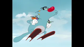 हिंदी Oggy and the Cockroaches 🐱🎿 OGGY, A SKI MASTER 🎿🐱 Hindi Cartoons for Kids