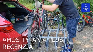 Amos Tytan 4 Plus - recenzja bagażnika rowerowego