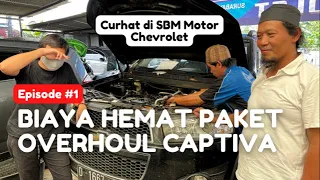 Vlog Bengkel Biaya Overhoul Turun Mesin Chevrolet Captiva Gentong di SBM Surabaya Motor Jakarta