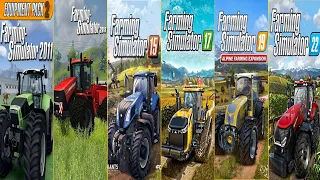 Эволюция Farming Simulator 2011 - 2022