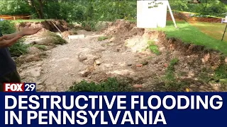 Deadly flooding in Pennsylvania leaves wake of destruction