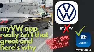 How to use the myVW app for the Volkswagen ID.4 and why it isn't that great...