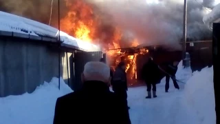 Пожар в Цыганском посёлке