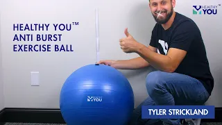 How to Properly Inflate an Anti-Burst Exercise Ball