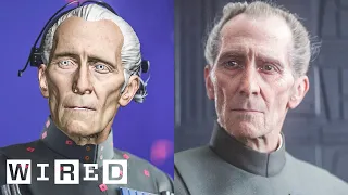 How 'Rogue One' Recreated Grand Moff Tarkin | Design FX | WIRED