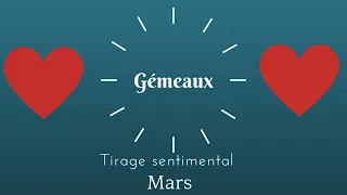 Gémeaux guidance sentimentale mars 2023 "projets, sorties, hésitation, équilibre"