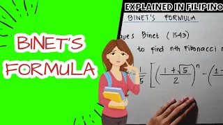 HOW TO SOLVE FIBONACCI NUMBERS USING BINET'S FORMULA | Problem Solving With Patterns