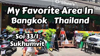 Sukhumvit Soi 33 In Bangkok Thailand