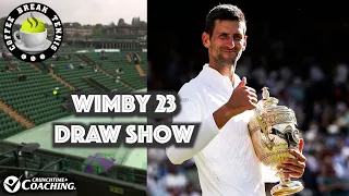 23 Wimbledon - Djoker & Alcaraz Strong Start/The Draw/Rain Outs | Coffee Break Tennis