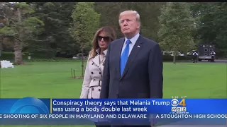 Conspiracy Theory On Twitter Says Melania Trump Uses Body Double