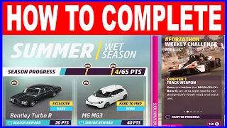 Forza Horizon 5 Summer Season Festival Playlist - How to Complete Summer Wet Season Series 12