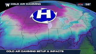 Cold Air Damming - Setup & Impacts