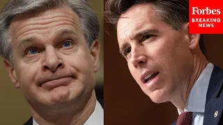 ‘Tell Me That’s Not Accurate’: Hawley Grills FBI Director For Cutting Hearing Short For A Vacation