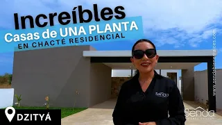 🤩 Casa en VENTA de UNA PLANTA con 3 recámaras y piscina en Residencial Chacté 🏡🏊‍♂️ Dzityá Mérida