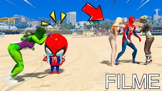 HOMEM ARANHA FOI PRESO POR SUAS NAMORADAS no GTA 5