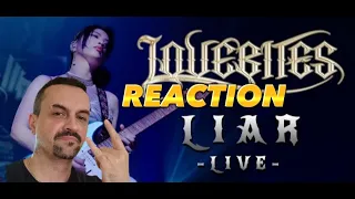 LOVEBITES / Liar [Official Live Video taken from "Knockin' At Heaven's Gate"] REACTION