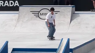 Worlds Skate Street Quarterfinals. Yuto Horigome, Felipe Gustavo, Vincent Milou