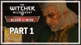 The Witcher 3: Blood and Wine Walkthrough Part 1 - PS4 Gameplay