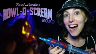 VLOG: Howl-O-Scream 2022 at Busch Gardens Williamsburg! EVERY House, Maze, Show & Scare Zone!