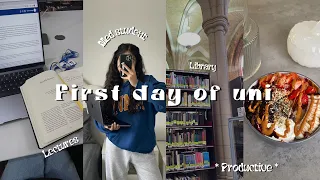 FIRST day of UNI 🍂🍁✨ | 2nd year med-student, how I take notes, spend the day with me +more !