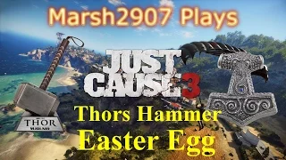 Just Cause 3 Easter Egg - Thors Hammer (Mjölnir)