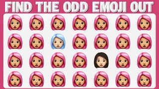 HOW GOOD ARE YOUR EYES? Find The Odd Emoji Out | Emoji Puzzle Quiz