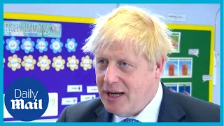 Boris Johnson reacts to local election 2022 results