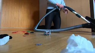 Vacuuming with my Electrolux (Thank you so much for 6000 subs 😍🥰)