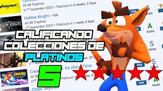 Calificando COLECCIONES de PLATINOS 5