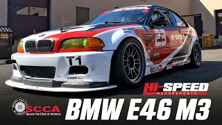 E46 M3 Track Build Walk-around! (Hi-Speed Motorsports) // CAR-NA-TOMY