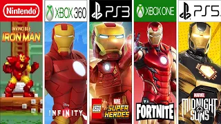 Evolution of Iron-Man in Games  #gamehistory #evolutiongame