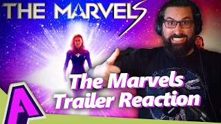 The Marvels Trailer Reaction! | Absolutely Marvel & DC