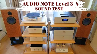 AUDIO NOTE: TT-3 Turntable, IO GOLD, M5 RIAA, CDT Four  Transport, DAC4.1X, Jinro, AN-E-SPE HE Sign.