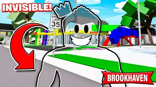 COMO SER INVISIBLE en BROOKHAVEN! 🤣🏠 - Roblox YoSoyLoki