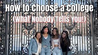 How to Choose a College or University || Cecile S